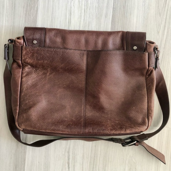 SOLD. KENNETH COLE Leather briefcase - Picture 4 of 4